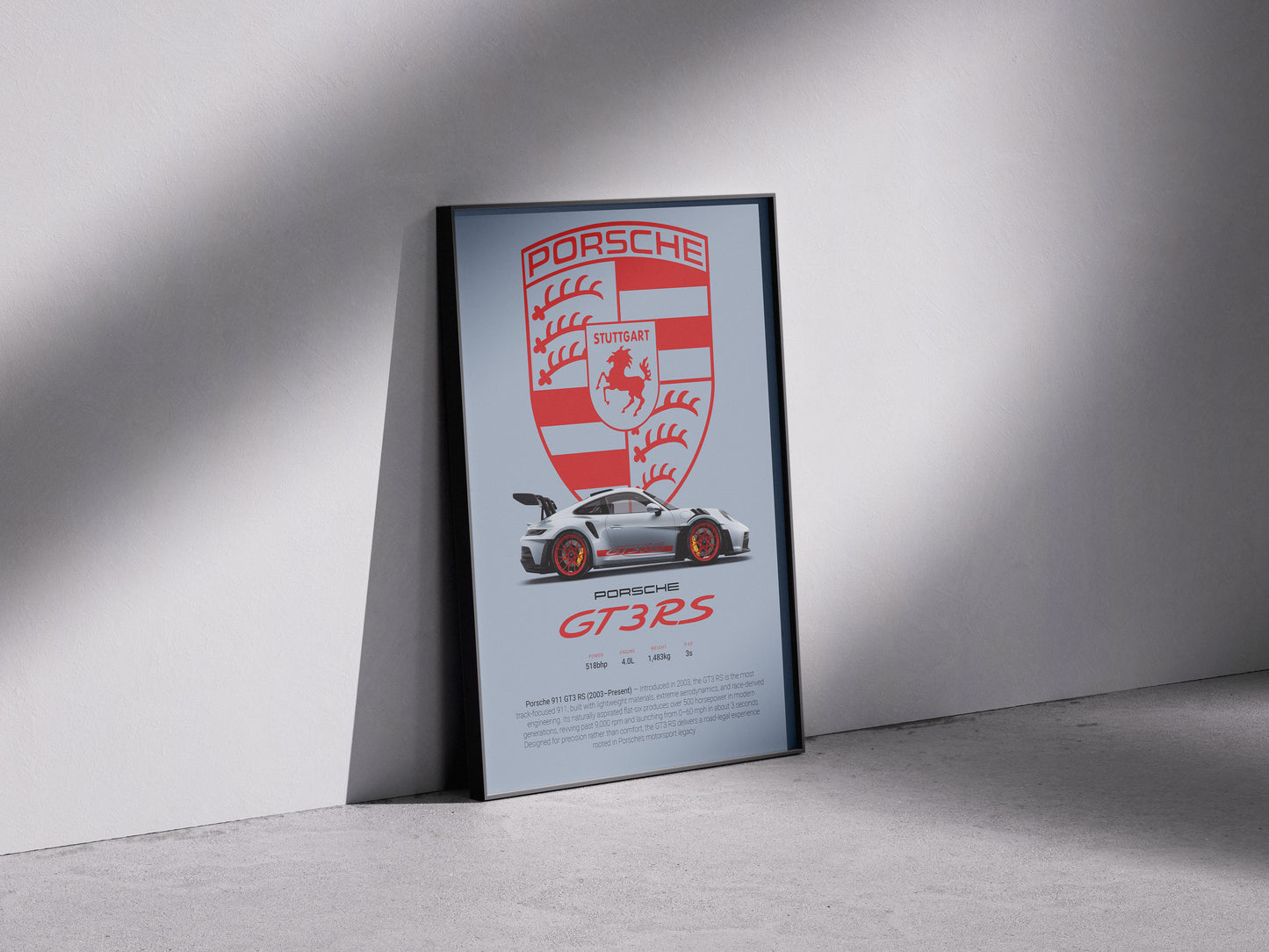 Porsche GT3 RS Poster