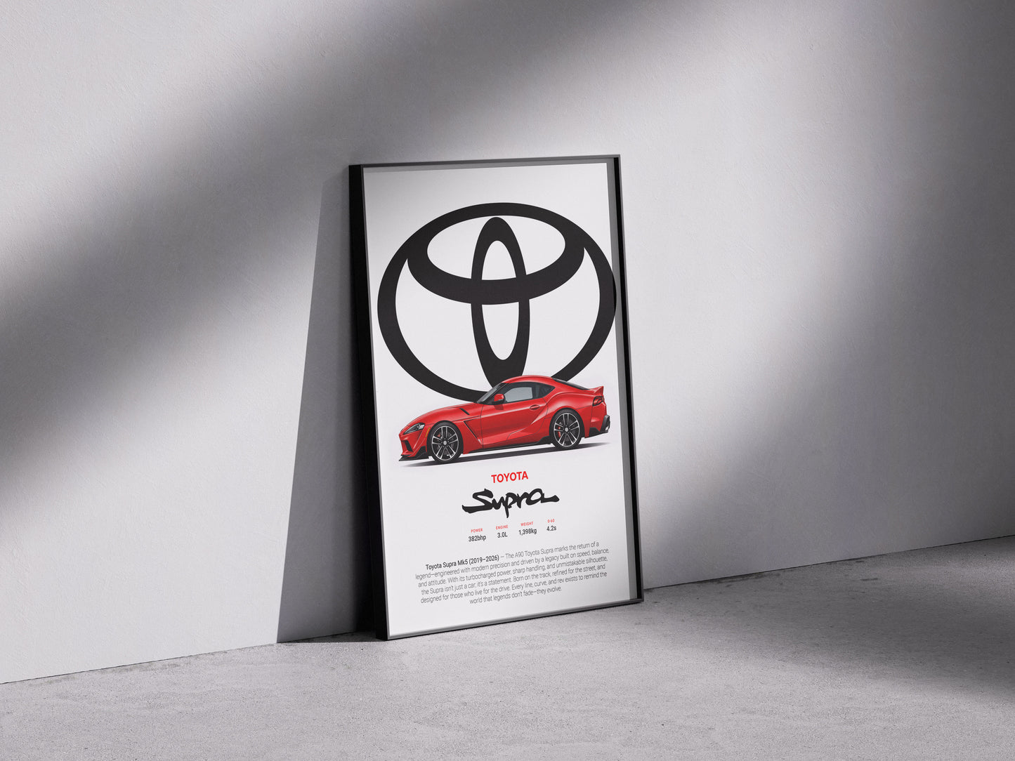 Toyota Supra Mk5 Poster