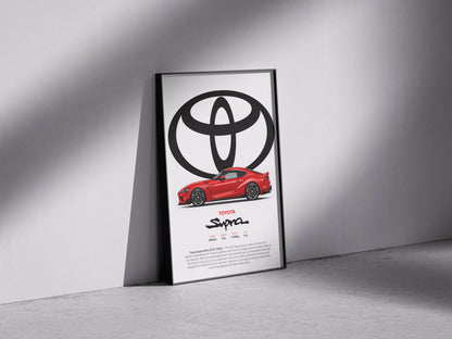 Toyota Supra Mk5 Poster