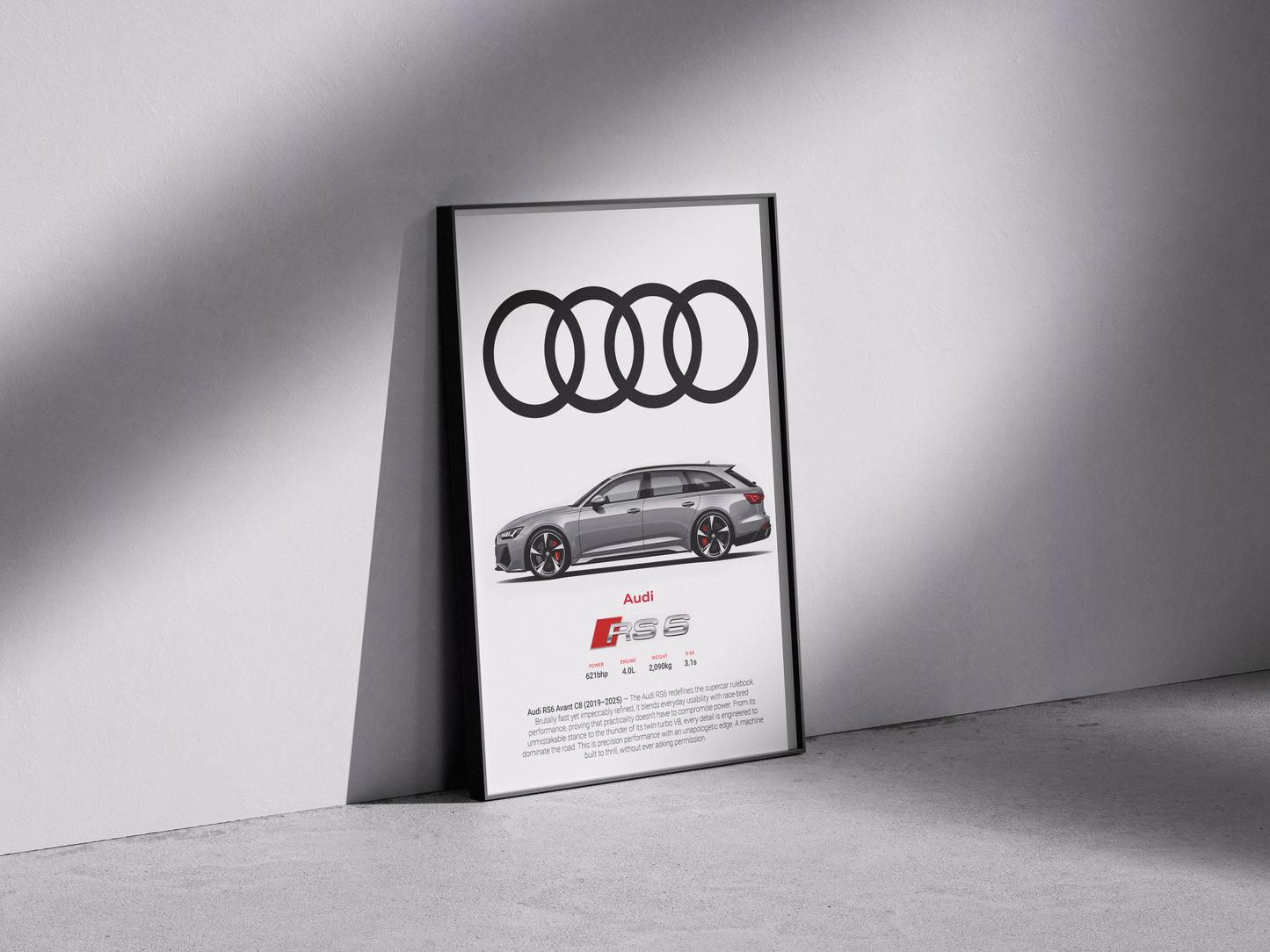Audi RS6 C8 Poster