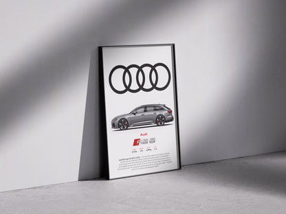 Audi RS6 C8 Poster
