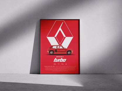 Renault 5 Turbo Red