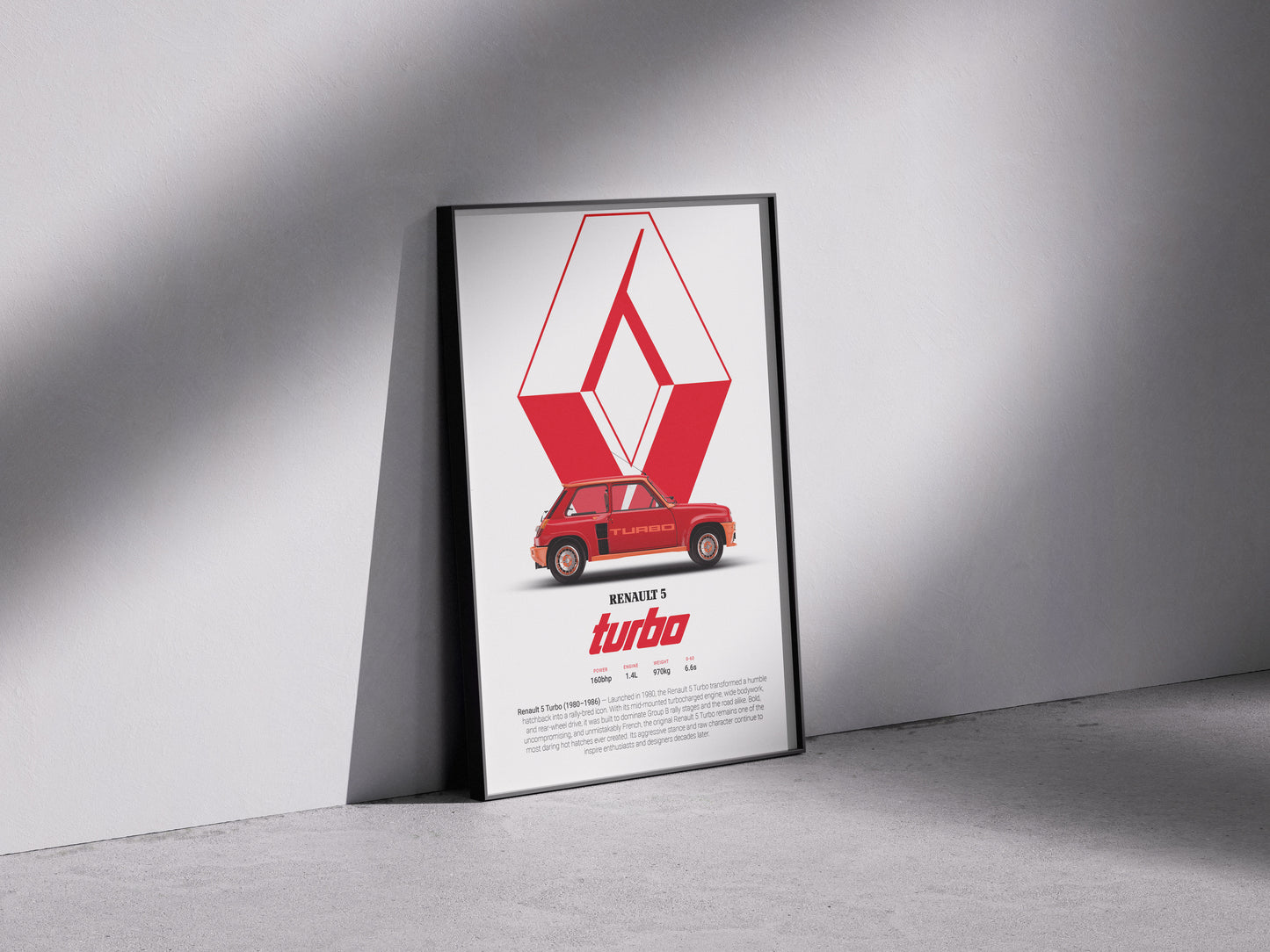 Renault 5 Turbo White