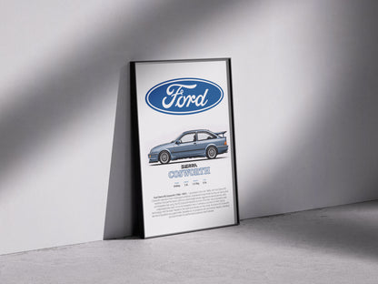 Ford Sierra RS Cosworth Poster